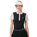 BLKTEE女透氣雪紡短袖(黑色)