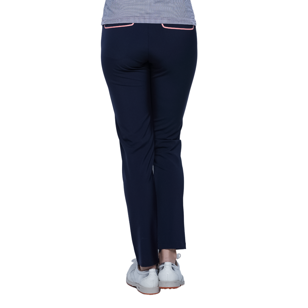 GoPlayer Elastic Waist Quick-Drying Golf Pants (Navy Blue)