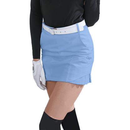 GoPlayer Women's Elastic Waist Golf Skirt 