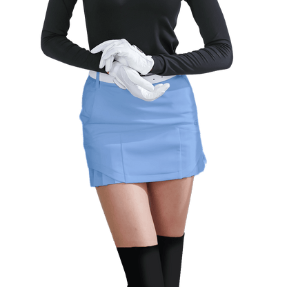 GoPlayer Women's Elastic Waist Golf Skirt 