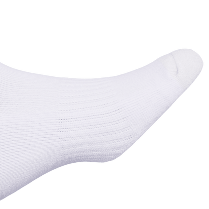 GoPlayer women's golf thick-soled bamboo charcoal socks (white powder)