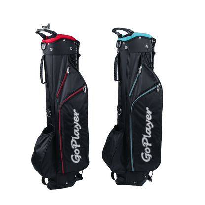 GoPlayer golf lightweight tripod bag (black and light blue)