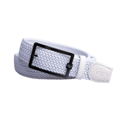 GoPlayer men's golf elastic belt (white)