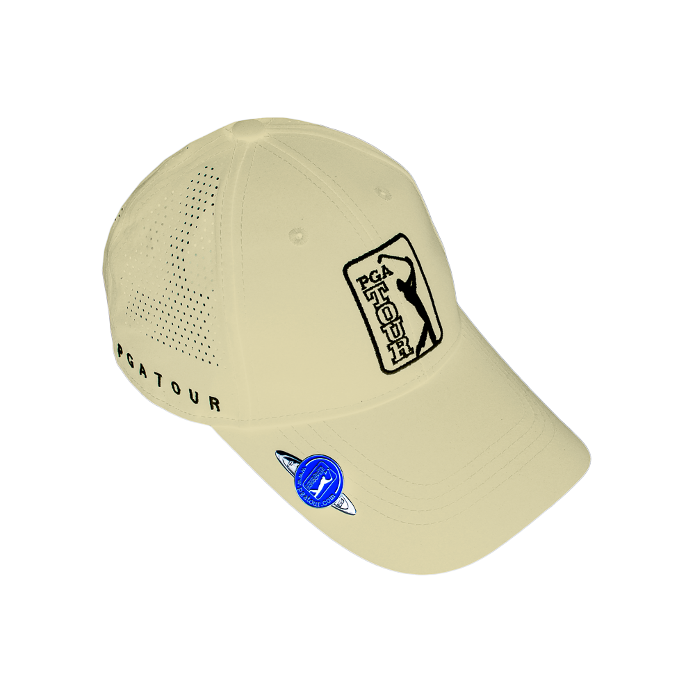 PGA Golf Punching Ball Label Cap