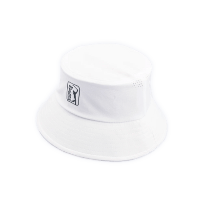 PGA TOUR Adjustable Golf Bucket Hat (White)