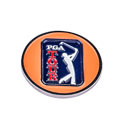 PGA bright orange green base + double hat clip