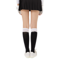 BLKTEE女及膝長筒襪(黑)