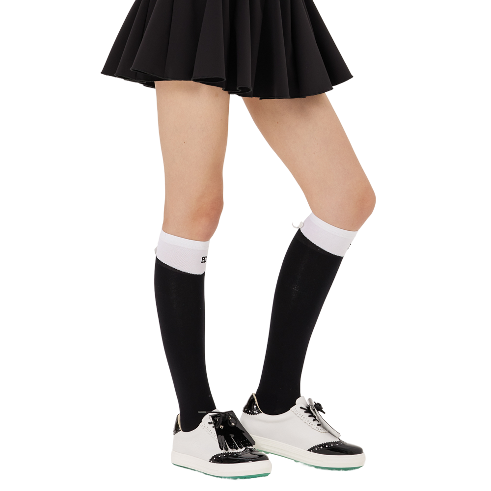 Stoking wanita setinggi lutut (hitam)