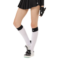 BLKTEE女及膝長筒襪(白)