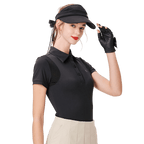 BLKTEE女絲光透氣短袖(黑色)