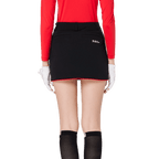 Skirt Mini Berwarna Golf BLKTEE Wanita (Hitam)