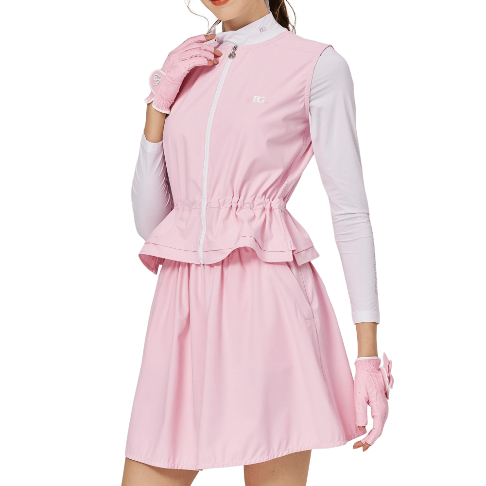 BLKTEE分離式女運動套裙(粉紅色)