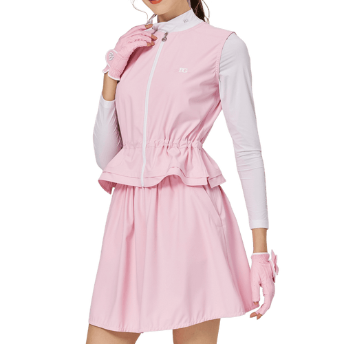 BLKTEE分離式女運動套裙(粉紅色)