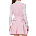 BLKTEE分離式女運動套裙(粉紅色)