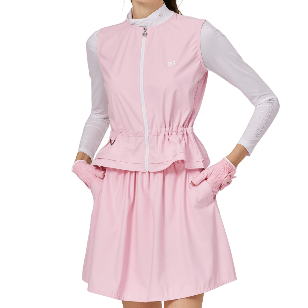 BLKTEE分離式女運動套裙(粉紅色)