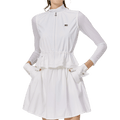 Two-piece women's sports skirt suit (white)