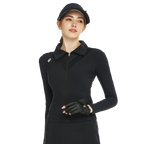 BLKTEE開襟長袖外套(黑)