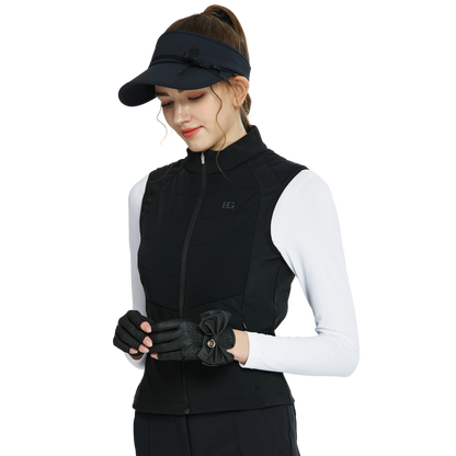 BLKTEE高爾夫羽絨無袖背心(黑)