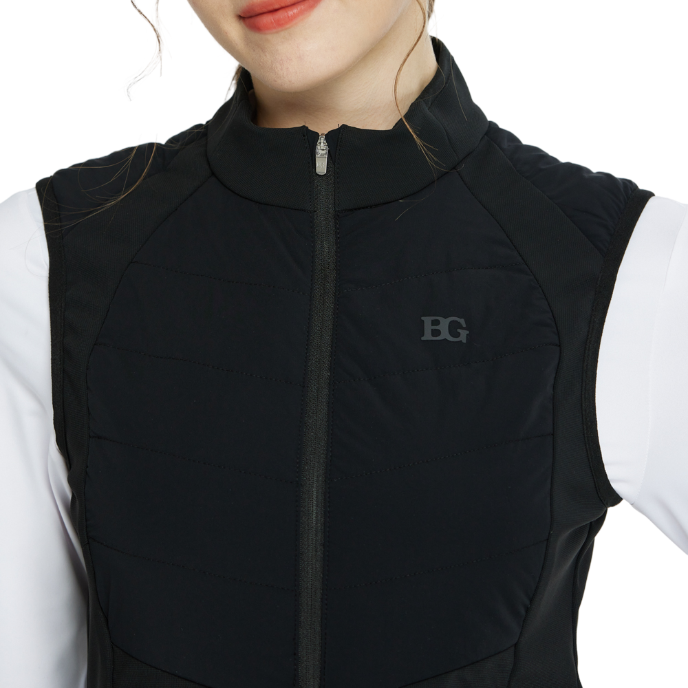BLKTEE高爾夫羽絨無袖背心(黑)