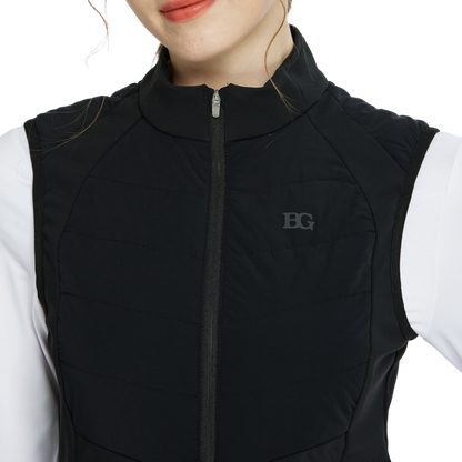 BLKTEE高爾夫羽絨無袖背心(黑)