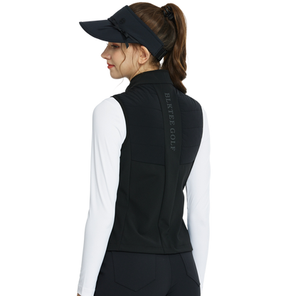 BLKTEE高爾夫羽絨無袖背心(黑)