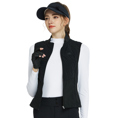 BLKTEE高爾夫羽絨無袖背心(黑)