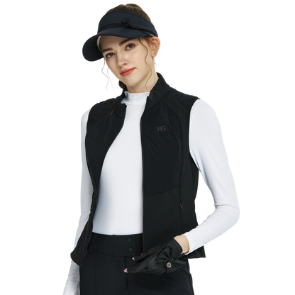 BLKTEE高爾夫羽絨無袖背心(黑)