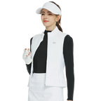 BLKTEE高爾夫羽絨無袖背心(白)