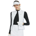 BLKTEE高爾夫羽絨無袖背心(白)