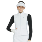 BLKTEE高爾夫羽絨無袖背心(白)