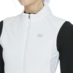 BLKTEE高爾夫羽絨無袖背心(白)