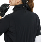 BLKTEE Golf Down Short-Sleeve Jacket (Black)