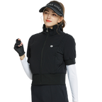 BLKTEE Golf Down Short-Sleeve Jacket (Black)