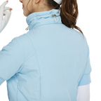 BLKTEE Golf Down Short-Sleeve Jacket (Light Blue)