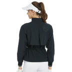 高爾夫防風防潑水長袖外套(黑)