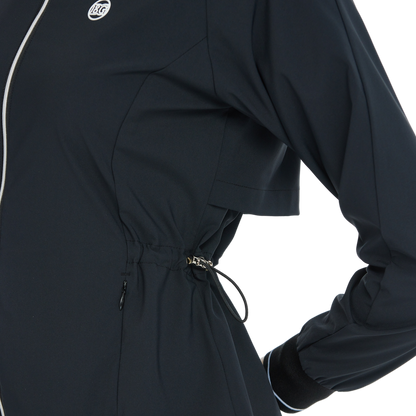 BLKTEE高爾夫防風防潑水長袖外套(黑)