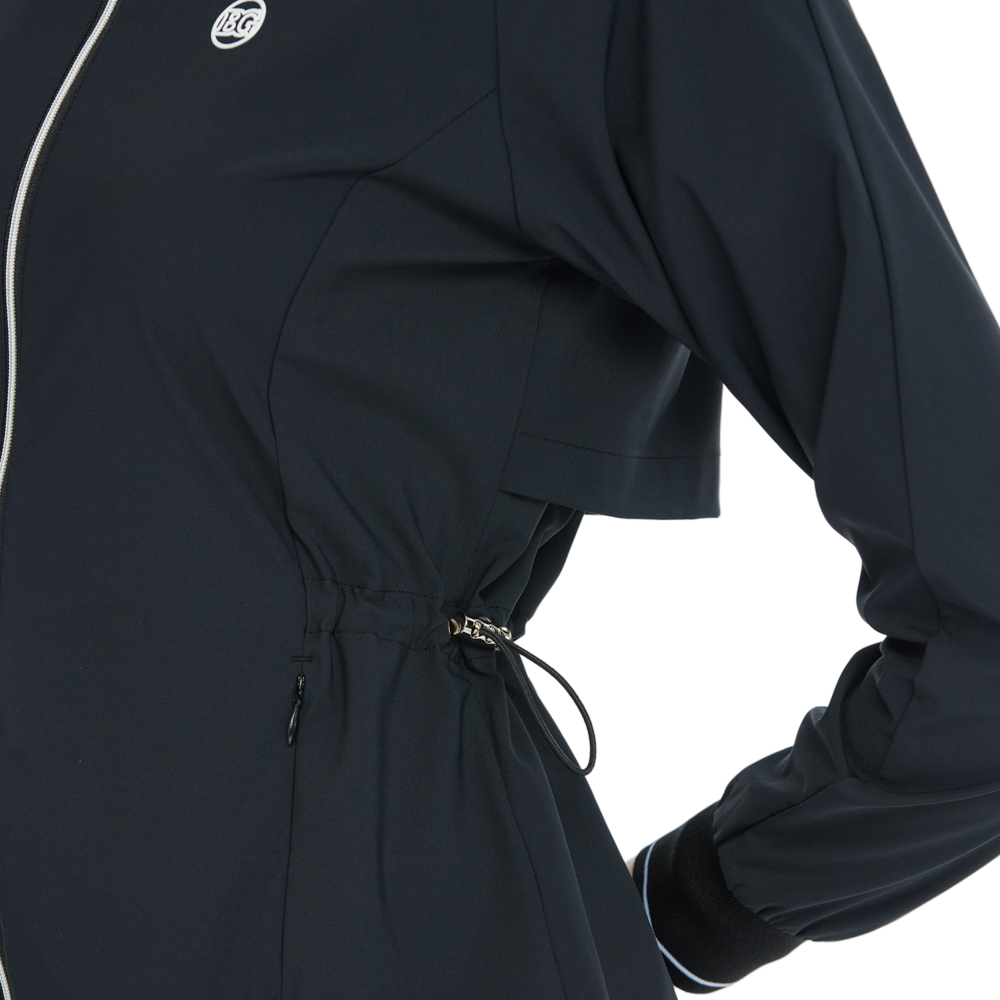 高爾夫防風防潑水長袖外套(黑)