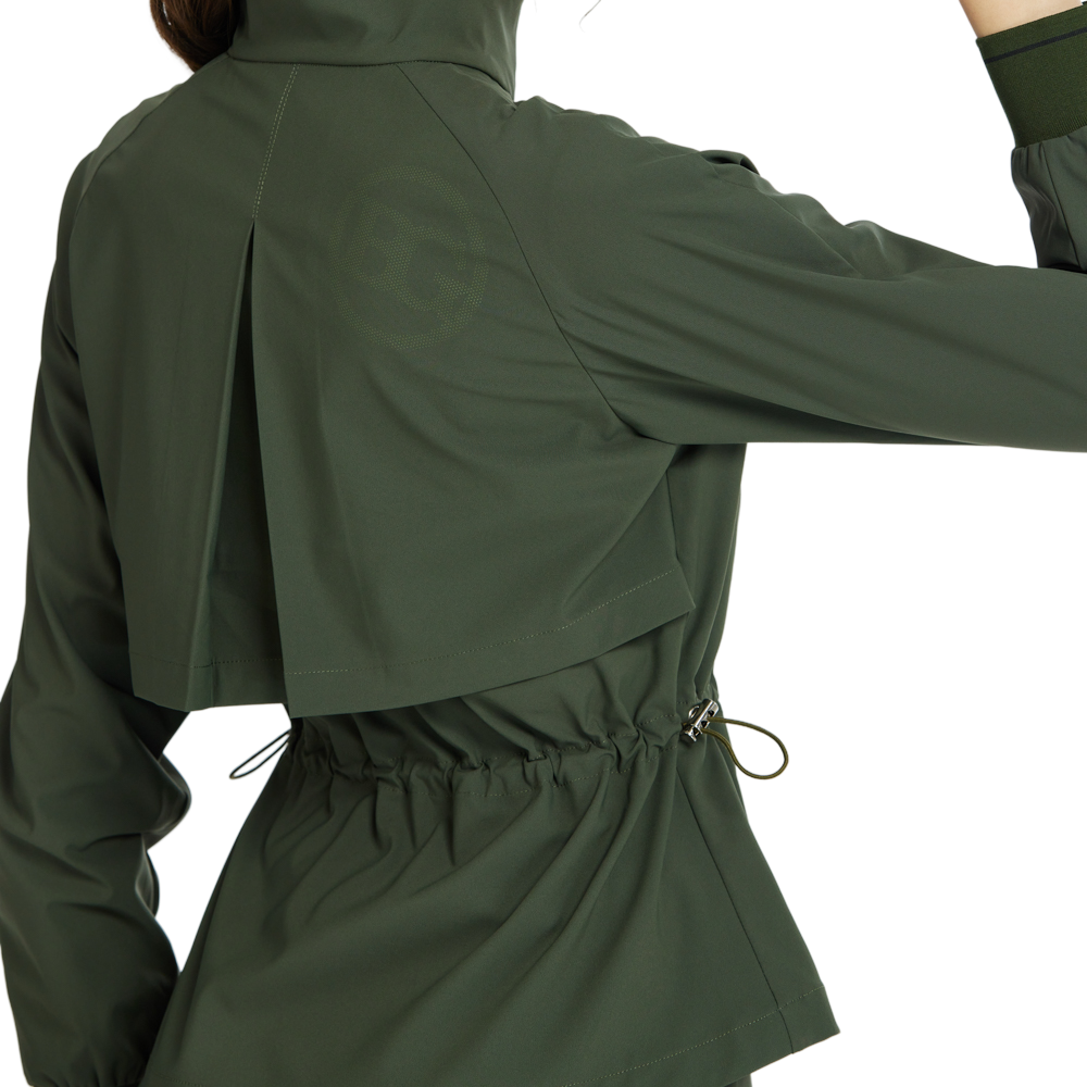 BLKTEE Golf Windproof and Water-Repellent Long-Sleeved Jacket (Army Green)