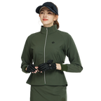 BLKTEE Golf Windproof and Water-Repellent Long-Sleeved Jacket (Army Green)