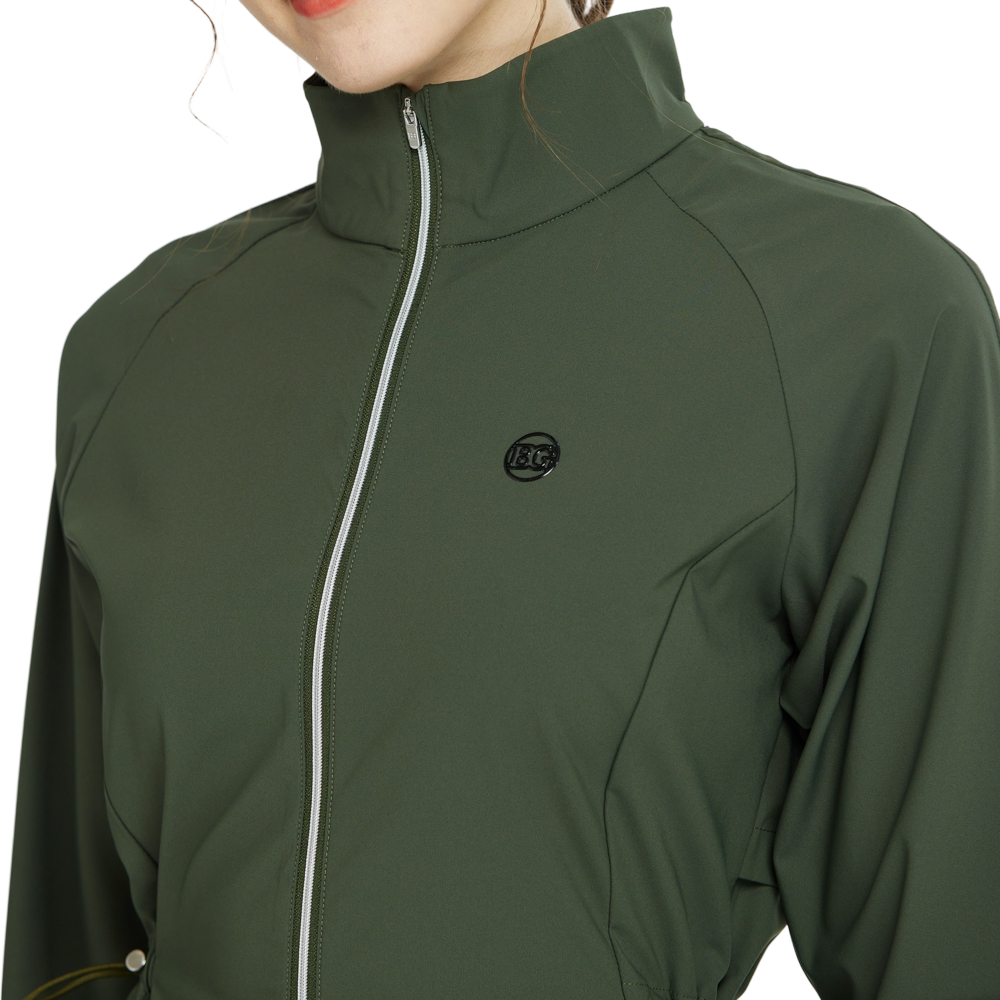 BLKTEE Golf Windproof and Water-Repellent Long-Sleeved Jacket (Army Green)
