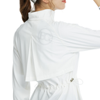 BLKTEE Golf Windproof and Water-Repellent Long-Sleeved Jacket (White)