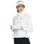 BLKTEE Golf Windproof and Water-Repellent Long-Sleeved Jacket (White)