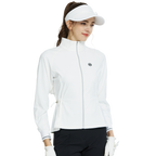 BLKTEE Golf Windproof and Water-Repellent Long-Sleeved Jacket (White)