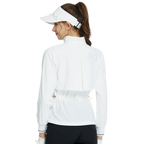 BLKTEE Golf Windproof and Water-Repellent Long-Sleeved Jacket (White)