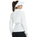 BLKTEE Golf Windproof and Water-Repellent Long-Sleeved Jacket (White)