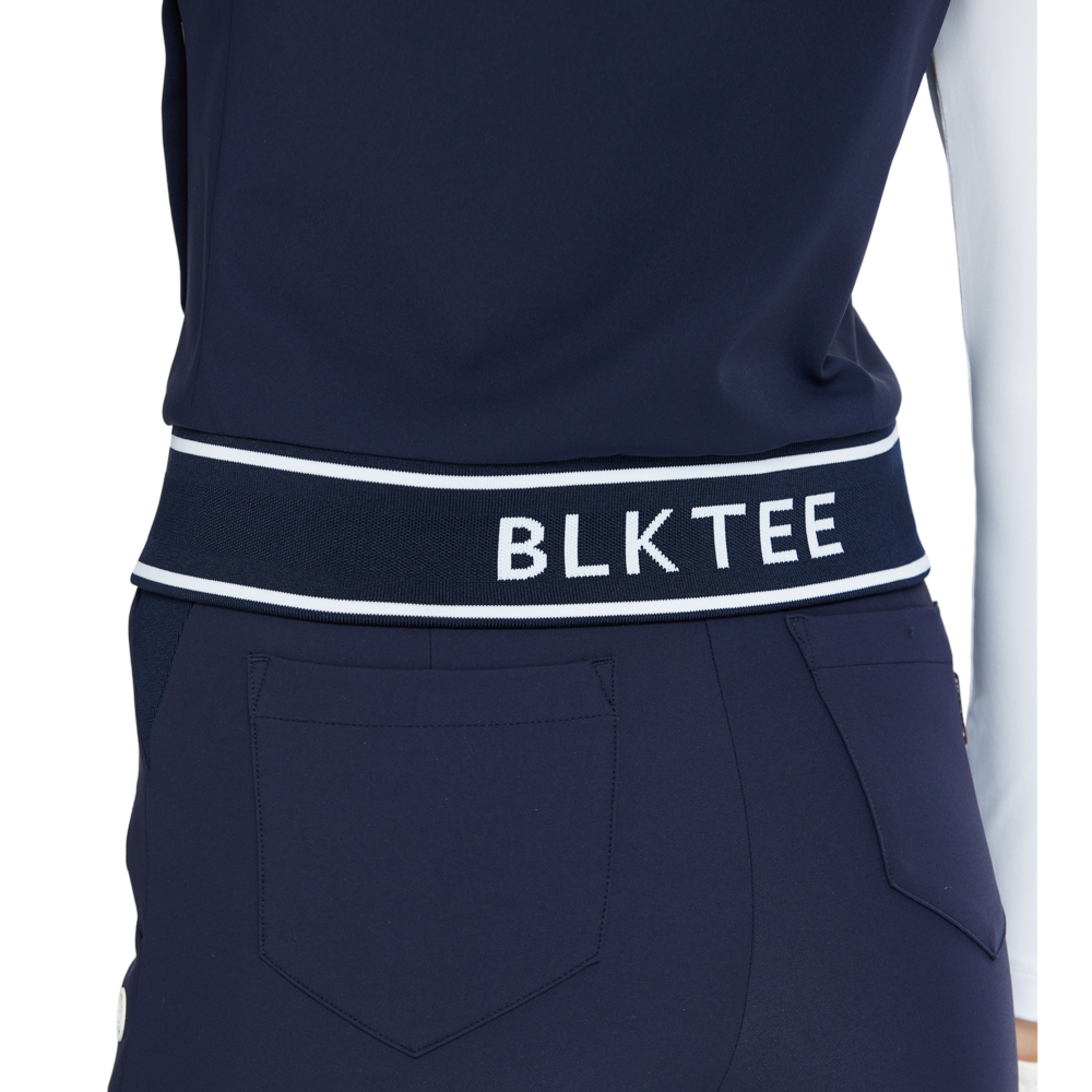 BLKTEE短裝雙層背心(寶藍)