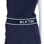 BLKTEE短裝雙層背心(寶藍)
