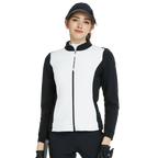 Jaket hangat berlapis kapas berus (putih)
