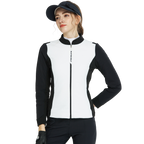 Jaket hangat berlapis kapas berus (putih)