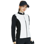BLKTEE磨毛夾棉保暖外套(白)
